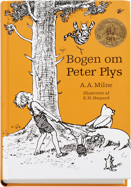 Cover for A. A. Milne · Bogen om Peter Plys (Bound Book) [2º edição] (2017)
