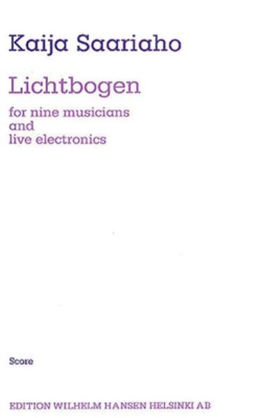 Cover for Kaija Saariaho · Kaija Saariaho: Lichtbogen (Score) (Partituren) (1998)