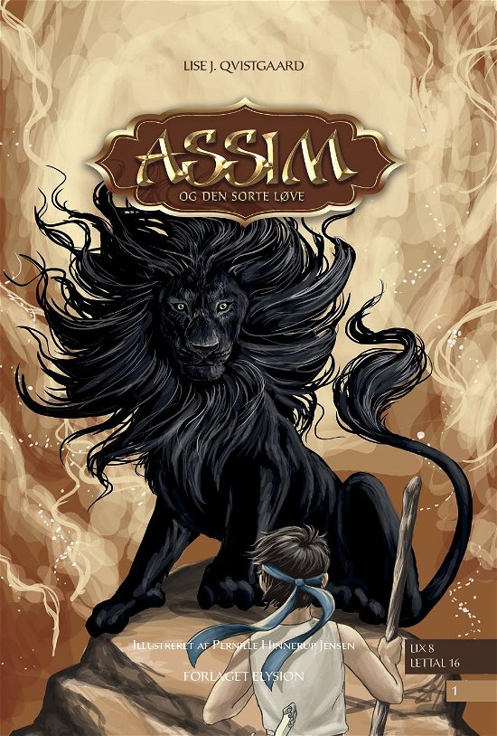Cover for Lise J. Qvistgaard · Assim serien 1: Assim og den sorte løve (Hardcover Book) [1. Painos] (2015)