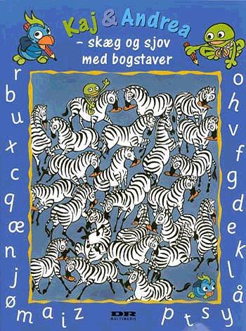 Cover for Sussi Bech · Kaj &amp; Andrea - skæg og sjov med bogstaver (Heftet bok) [1. utgave] (2001)