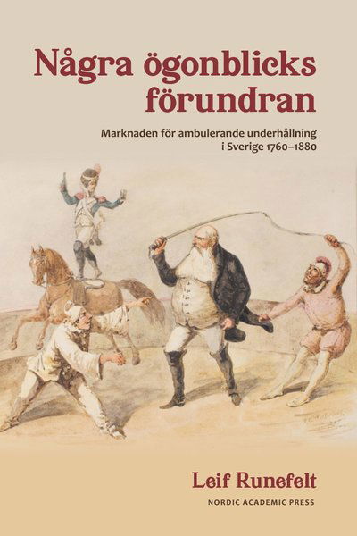 Cover for Leif Runefelt · Några ögonblicks förundran : marknaden för ambulerande underhållning i Sverige 1760-1880 (Hardcover Book) (2023)