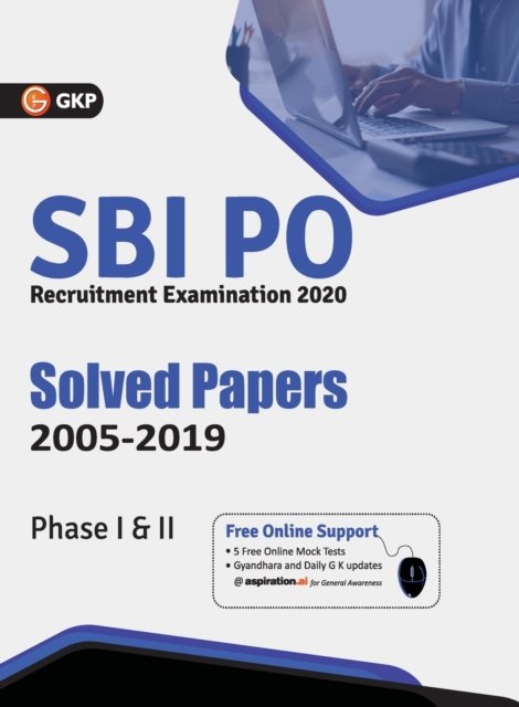 Cover for Gkp · Sbi 2021 Probationary Officers' Phase I &amp; II Solved Papers (2005-2019) (Pocketbok) (2020)