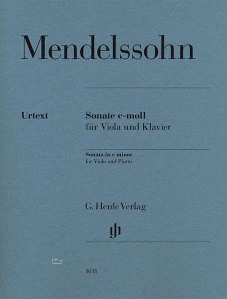 Cover for Mendelssohn · Sonate.Va+Kl.c-Moll.HN1035 (Bog)