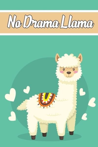 Cover for Llama Notebook Personalized Notebooks · No Drama Llama (Pocketbok) (2020)