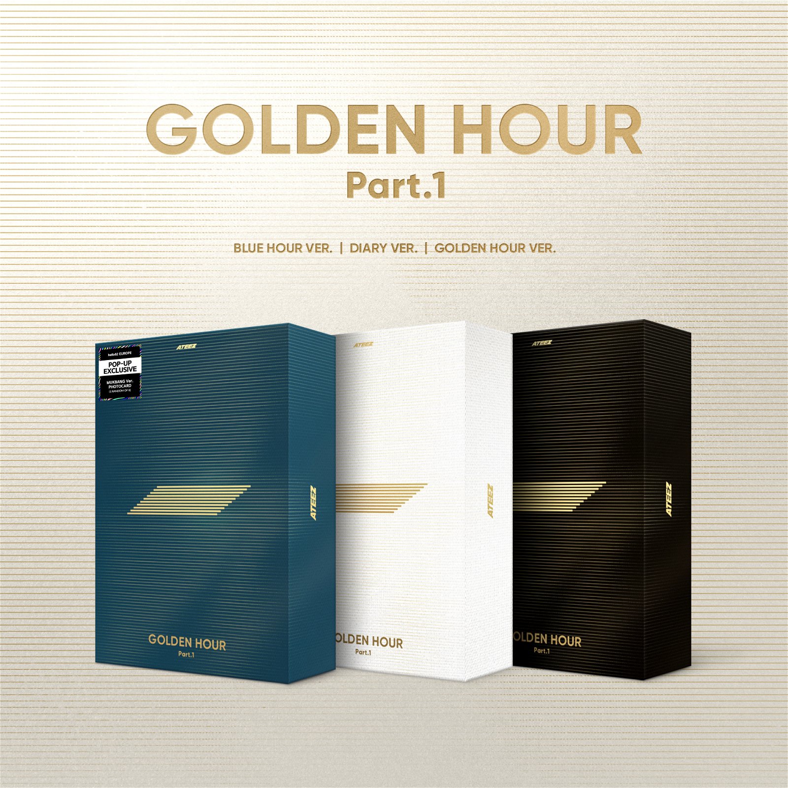 Golden Hour Pt.1 Hello82 Pop-Up Exclusive Bundle edition