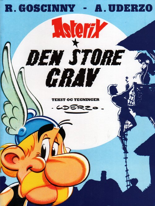 Cover for Albert Uderzo · Asterix - Den store grav (Bok) (2001)