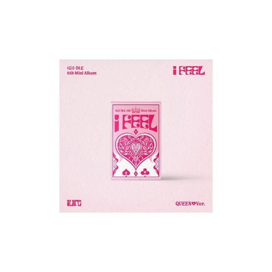 Cover for (G)i-dle · I Feel (6th mini album) (CD + Merch) [Queen edition] (2023)