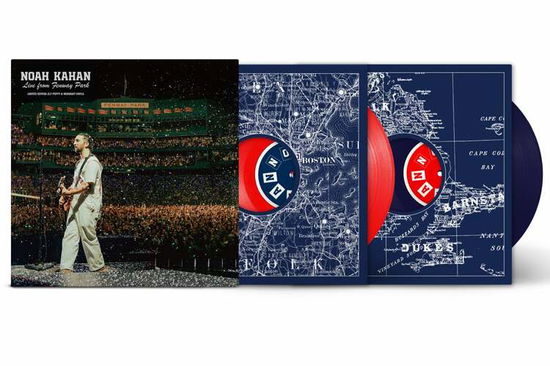 Cover for Noah Kahan · Live from Fenway Park (Indie Exclusive) (LP) [Red / Blue Vinyl edition] (2025)