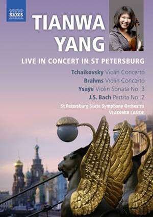 Tianwa Yang Live In Concert - Yangst Petersburg Solande - Elokuva - NAXOS - 0747313528356 - maanantai 3. maaliskuuta 2014