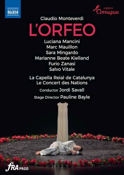 Monteverdi: L'orfeo - Le Concert Des Nations / Jordi Savall - Elokuva - NAXOS - 0747313573356 - perjantai 9. syyskuuta 2022