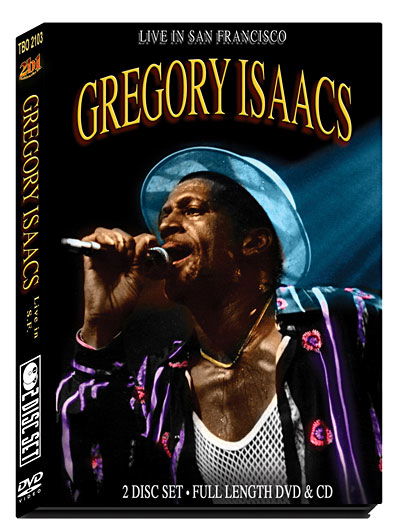 Live in San Francisco +cd - Gregory Isaacs - Filmes - 2B1 - 0826258210356 - 23 de novembro de 2006