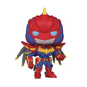 Cover for Funko Pop! Marvel: · Marvel Mech- Cap. Marvel (MERCH) (2021)