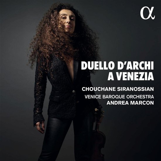 Cover for Chouchane Siranossian / Venice Baroque Orchestra / Andrea Marcon · Duello DArchi A Venezia (CD) (2023)
