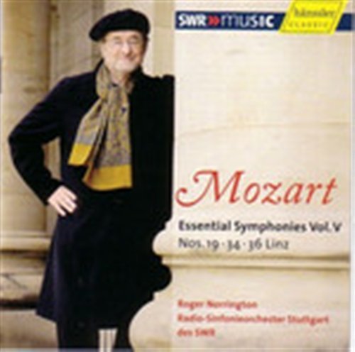 Mozartessential Symphonies Vol 5 - Roger Norrington - Musikk - HANSSLER CD - 4010276020356 - 28. april 2008