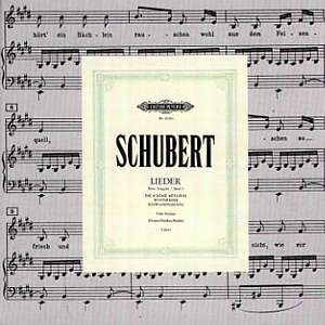 Cover for Franz Schubert  · Schubert:Liederzyklen (Tiefe Stimme) (CD)