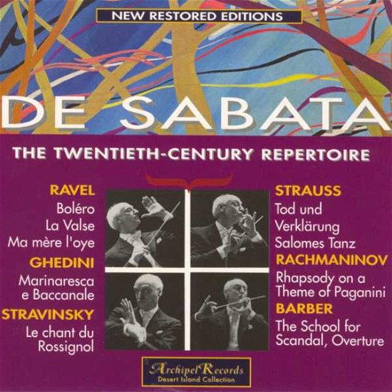Cover for Barber / De Sabata · De Sabata Dirigiert 20. Jahrhu (CD) (2012)