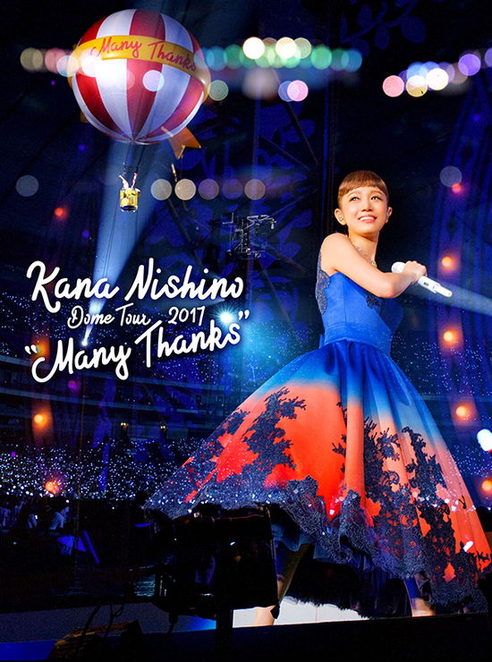 Cover for Nishino Kana · Dome Tour 2017 `many Thanks` (MBD) [Japan Import edition] (2018)