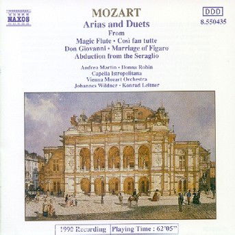 MOZART: Arias & Duets - Martin / Robin / Wildner / Cib/+ - Música - Naxos - 4891030504356 - 24 de março de 1991