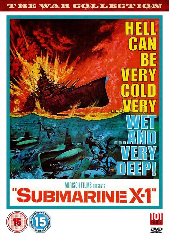 Cover for Submarine X1 (DVD) (2014)