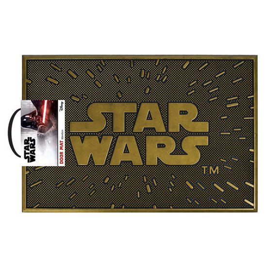 STAR WARS - Logo - Rubber Doormat 40x60cm - P.Derive - Merchandise - STAR WARS - 5050293855356 - September 1, 2020