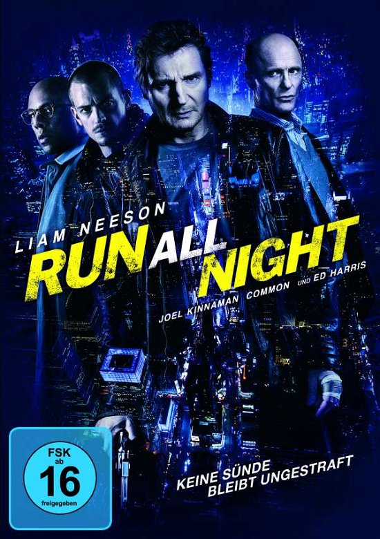 Cover for Liam Neeson,joel Kinnaman,vincent Donofrio · Run All Night (DVD) (2015)