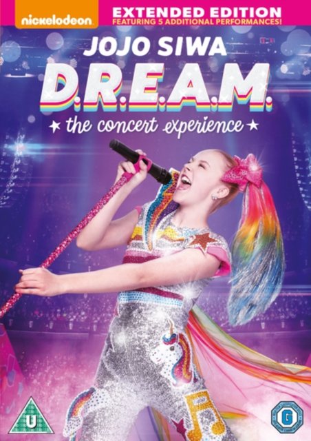 Cover for Jojo Siwa: D.r.e.a.m. the Conc · JoJo DREAM - The Concert Experience (DVD) (2020)