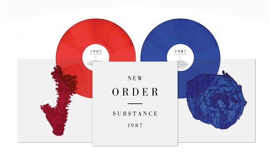 Cover for New Order · Substance 1987 (LP) [Limited Red &amp; Blue Vinyl edition] (2023)
