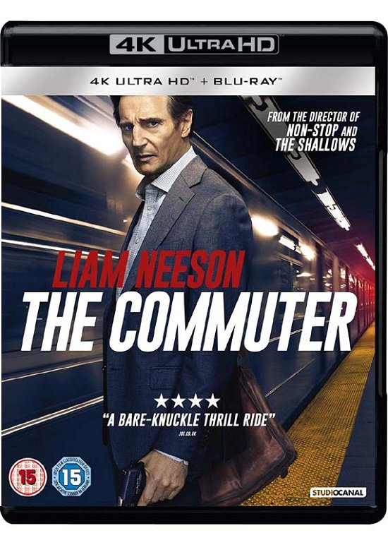 Cover for The Commuter (4K UHD Blu-ray) (2018)