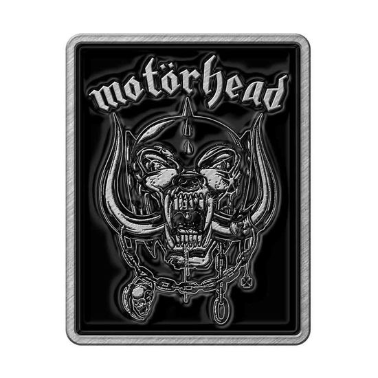 Motorhead Pin Badge: Logo & War Pig (Enamel In-Fill) - Motörhead - Merchandise - PHM - 5055339787356 - 28. oktober 2019