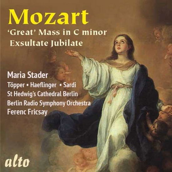 Cover for Maria Stader / Berlin Rias / Ferenc Fricsay · Great Mass In C Minor K427 / Exsultate Jubilate (CD) (2013)