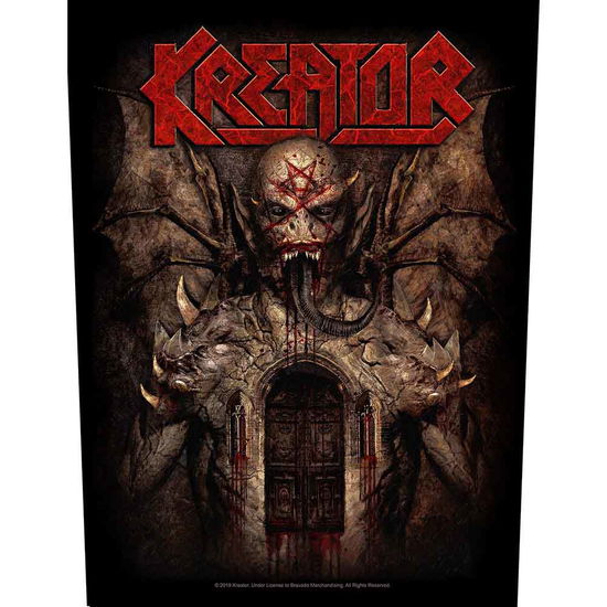 Kreator Back Patch: God of Violence - Kreator - Merchandise -  - 5056365710356 - 