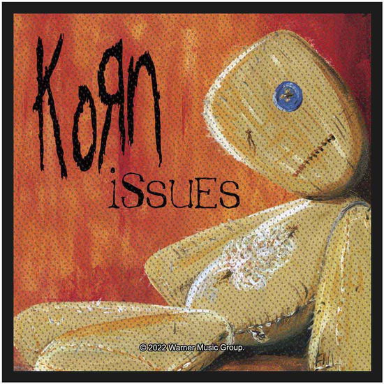 Korn Woven Patch: Issues (Standard) - Korn - Gadżety -  - 5056365723356 - 