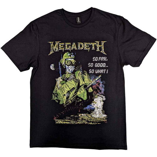 Megadeth Unisex T-Shirt: SFSGSW Explosion Vintage - Megadeth - Merchandise -  - 5056561066356 - 