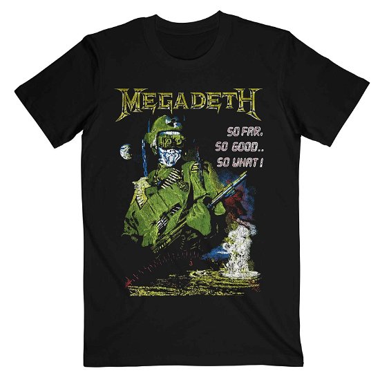 Cover for Megadeth · Megadeth Unisex T-Shirt: SFSGSW Explosion Vintage (T-shirt) [size S]