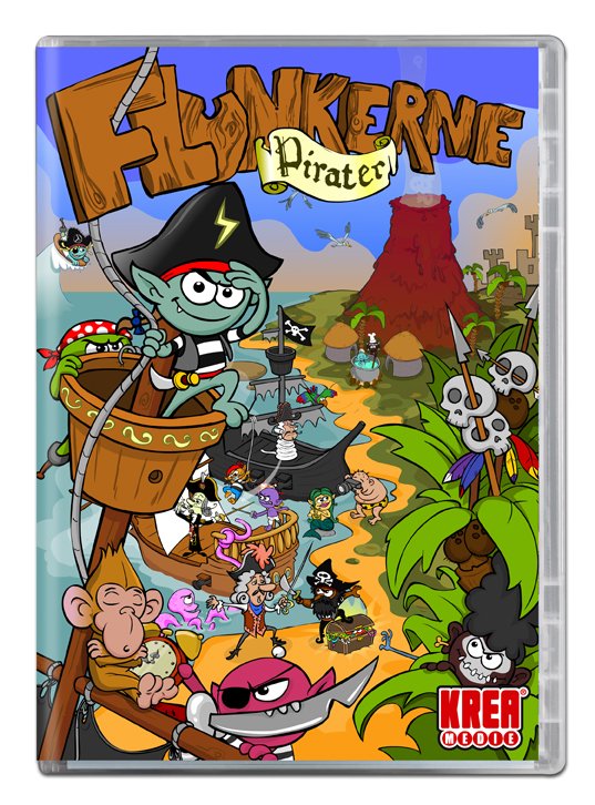 Cover for Spil-pc · Flunkerne - Pirater (PC) (2009)