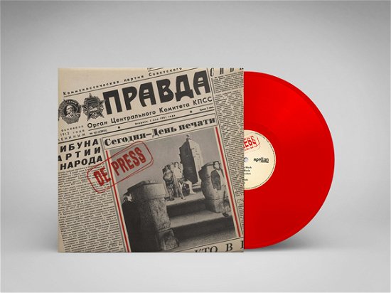 Cover for De Press · Block to Block (Red Vinyl) (LP) (2021)