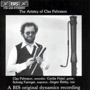 Cover for Clas Pehrsson · Works for Recorder (CD) (1995)
