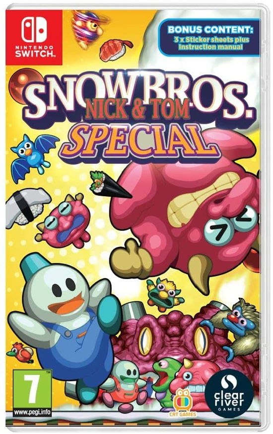 Cover for Switch · Snow Bros Nick Tom Special ENFRITES Switch (Toys)