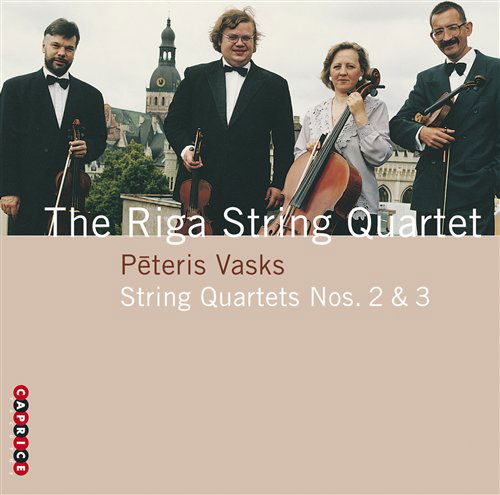 Peteris Vasks: String Quartets Nos. 2 & 3 - Riga String Quartet - Musik - CAPRICE - 7391782216356 - 25. november 1999