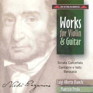 Cover for Paganini / Bianchi / Preda · Works for Violin &amp; Guitar 2 (CD) (2004)