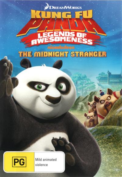 Cover for Kung Fu Panda: the Midnight Stranger · Kung Fu Panda: Legends of Awesomeness - the Midnight Stranger (DVD) (2014)