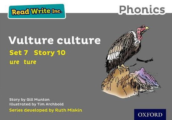 Cover for Gill Munton · Read Write Inc. Phonics: Vulture Culture (Grey Set 7 Storybook 10) - Read Write Inc. Phonics (Paperback Book) (2016)