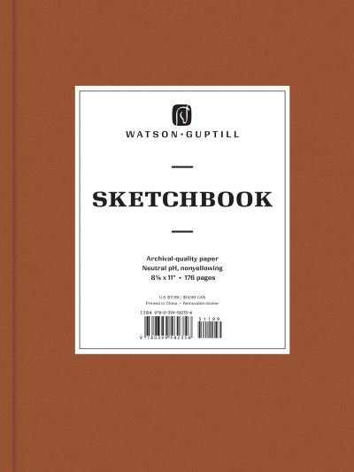 Cover for Watson-Guptill · Large Sketchbook (Chestnut Brown) - Watson-Guptill Sketchbooks (Book) (2018)