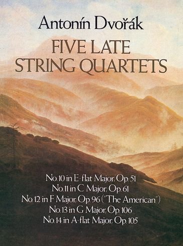 Cover for Music Scores · Five Late String Quartets (Dover Chamber Music Scores) (Paperback Bog) (2011)