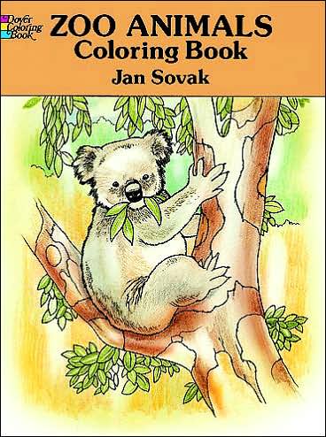 Cover for Jan Sovak · Zoo Animals Colouring Book - Dover Coloring Books (MERCH) (2000)