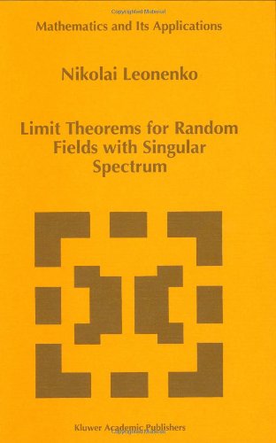 Nicolai Leonenko · Limit Theorems for Random Fields with Singular Spectrum - Mathematics and Its Applications (Inbunden Bok) [1999 edition] (1999)