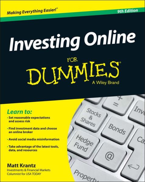 Cover for Krantz · Investing Online For Dummies (Book) [9th edition] (2016)