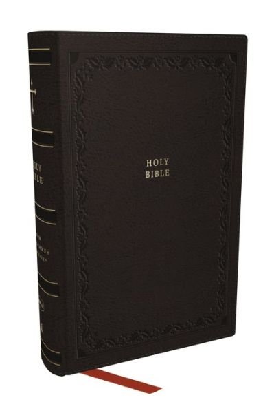 Cover for Thomas Nelson · NKJV Compact Paragraph-Style Bible w/ 43,000 Cross References, Black Leathersoft, Red Letter, Comfort Print: Holy Bible, New King James Version: Holy Bible, New King James Version (Läderbok) (2023)