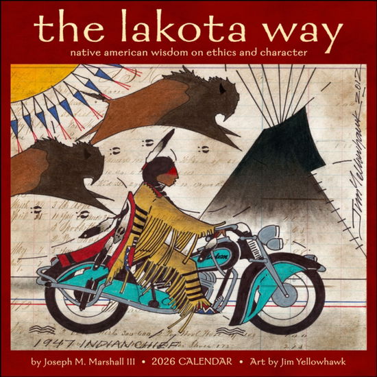 Cover for Marshall, Joseph M, III · Lakota Way 2026 Wall Calendar: Native American Wisdom on Ethics and Character (Kalender) (2025)