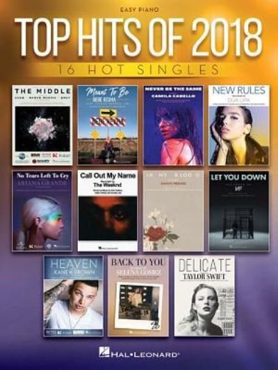 Cover for Hal Leonard Corp. · Top Hits of 2018 (Paperback Book) (2018)